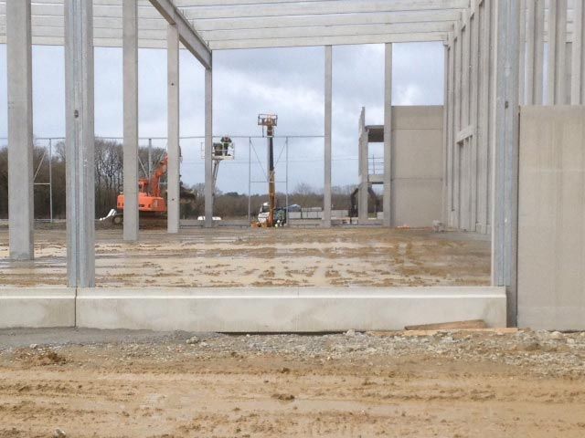 Prefabrication Longrine Beton Pour Industrie Batiments Industriels