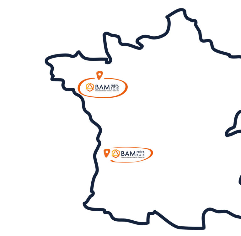 BAM Préfa Bois, en Bretagne et Nouvelle Aquitaine